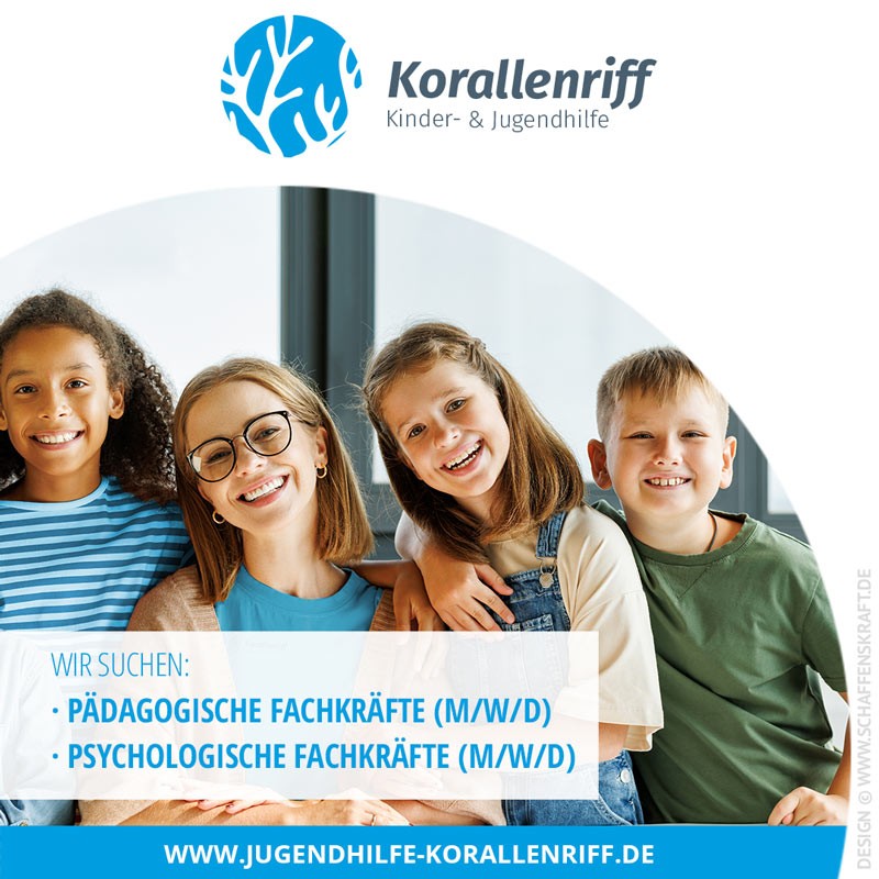Pädagogische Fachkräfte (m/w/d), Psychologische Fachkräfte (m/w/d)